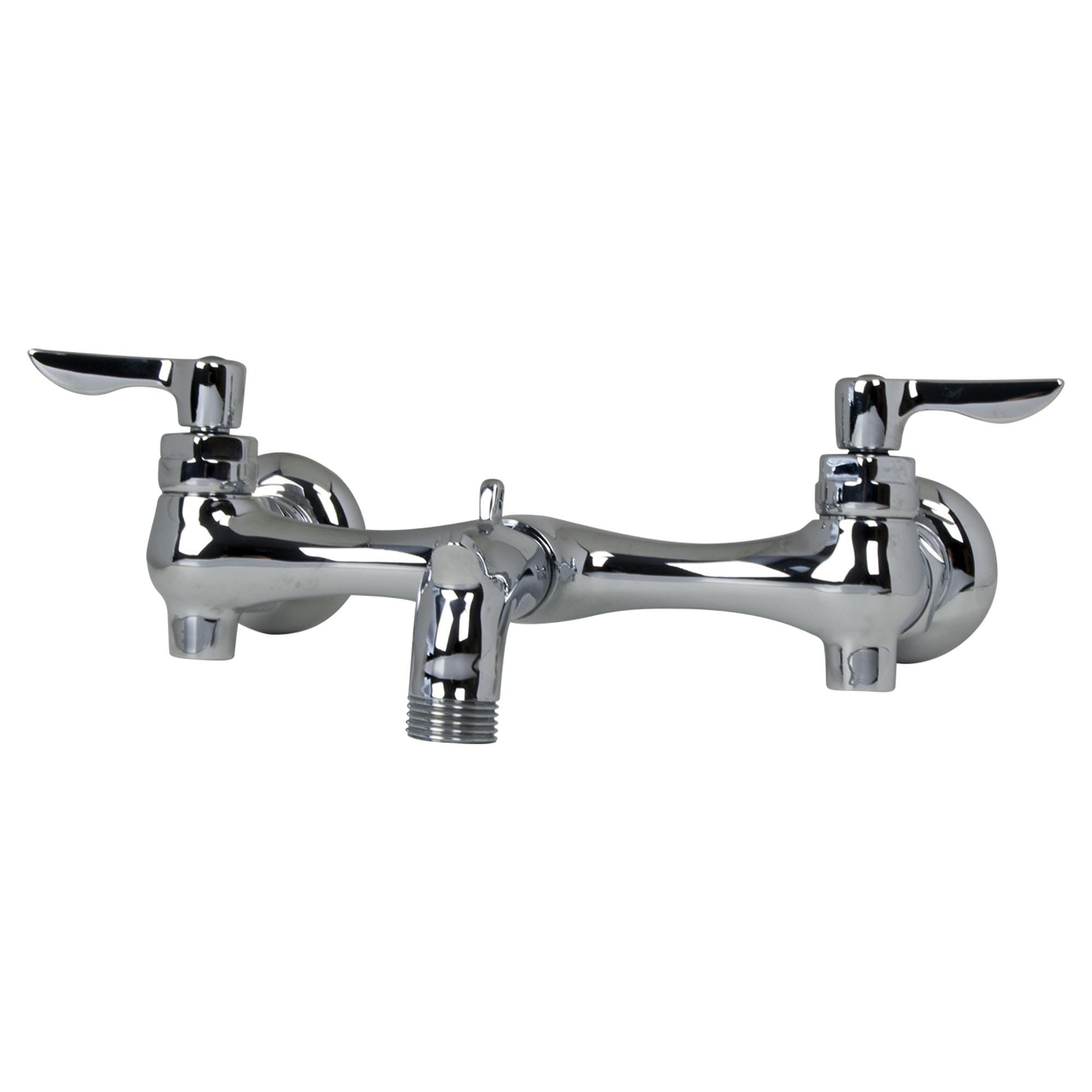 Wall-Mount Service Sink Faucet With 3-Inch Spout